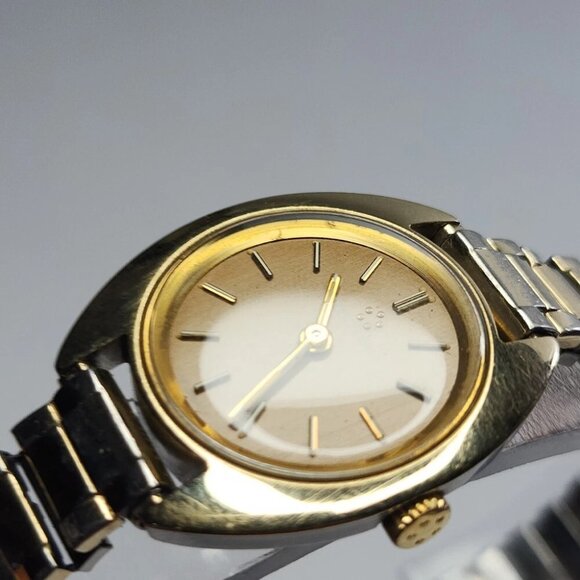 Eterna matic Watch sahida Brown Dial Womens Automatic Wristwatch 1960s Vintage‎ - Picture 9 of 11